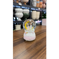 Işıklı Ve Müzikli Kar Küresi Orta Boy-9